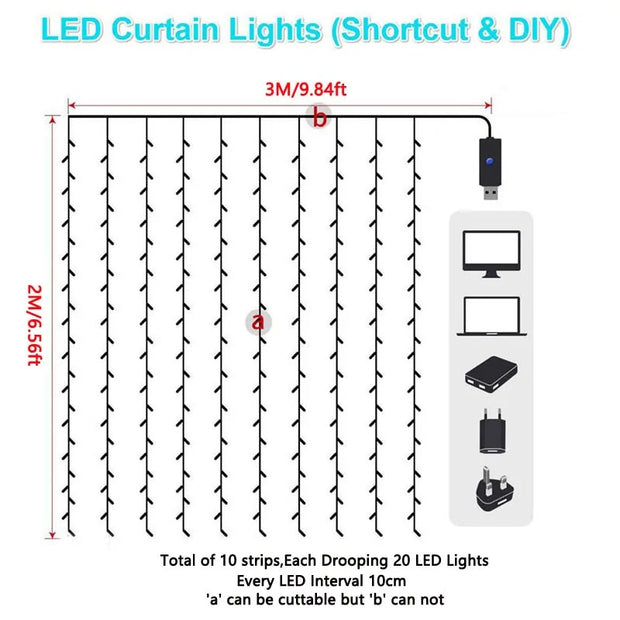 Artificial Plants LED Lights